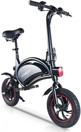 TOEU Vélos électriques Windgoo Velo Electrique Pliable, Vitesse jusqu'à 25 km / h, 18km la Longue Portée, Puissant Moteur 250W, 12" Velo Electrique Adulte (Black)