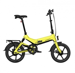 WXJWPZ Vélos électriques WXJWPZ Vélo électrique Pliant 36 V 250 W 7 5 Ah 16 Pouces Vélo électrique Cyclomoteur Vélo 25 Km / H Vitesse Maximale 65 Km Gamme, B
