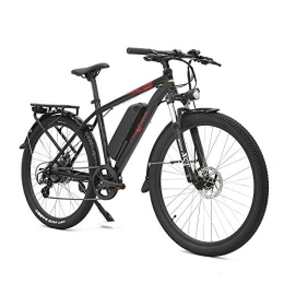 XBN vélo XBN Ranger Vélos électriques pour Adultes, eBikes Vélos, 27.5" 36V 250W 13Ah, Shimano 8 Vitesses, Amovible au Lithium-ION pour Hommes Femme Ebike (Rouge)