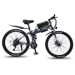 Xcmenl vélo Xcmenl Vélos Électriques pour Adultes, 350W Ebike Vélos Amovible 36V / 13Ah Lithium-ION Rechargeable VTT / Commute Ebike pour Vélo en Plein Air Voyage Work Out, Gray Spoke Wheel