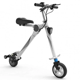 XIXIA vélo XiXia X Mini-gnration de Conduite de Batterie de Lithium de Scooter de Voiture lectrique Se Pliante de Bicyclette d'hommes et de Femmes de Bicyclette 36V Blanc