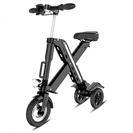 YANGMAN-L Vélos électriques YANGMAN-L Scooter électrique, 350 W Mini Tricycle Pliant 36V 10, 4 AH Essieu arrière Suspension Vélo de Route pour la mobilité Assistance et Voyage, Noir