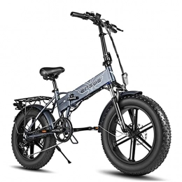 YI'HUI vélo YI'HUI Vélo électrique léger 750W électrique Pliable d'assistance à la pédale avec Batterie 12, 8Ah, 20 Pouces, pour Adolescent et Adultes, Gris