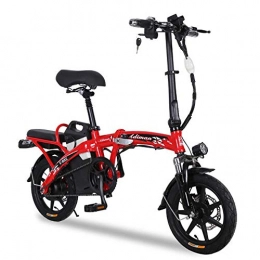YuCar Vélos électriques YuCar Vlo Pliant E-Bike Vlo lectrique Pliant de 12 Pouces Batterie lectrique au Lithium-ION 3 Vitesses 48V 25AH avec Moteur de 250 W (550 LB), A