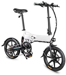 ZEDARO Vélo électrique Pliant, vélo électrique Pliant, 250W 7.8Ah vélo électrique Pliant vélo électrique Pliable, vélo électrique Pliant vélo en Alliage d'aluminium 16 Pouces Portable 25KM/H, 3 mo