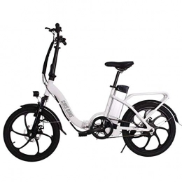 Art Jian Vélos électriques Électrique Pliant Bicyclere Mobile, Mini Taille Absorption Double Choc Vélos Électriques Commute Vélos