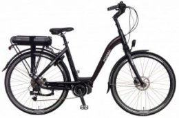 Unbekannt Vélos électriques Électronique volution 9.1 de 28 "de Madame 7 g hydraulique 53 cm Noir mat