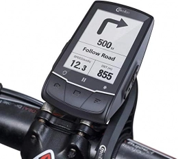 A-Generic GPS-Fahrradcomputer Drahtloser wasserdichter Multifunktions-Fahrrad-Tachometer mit groer Hintergrundbeleuchtung HD-LCD-Display Fahrrad-Kilometerzhler