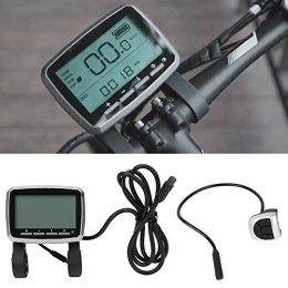 Bicaquu Fahrrad-LCD-Display, leichte intelligente Ausrüstung Fahrrad-LCD-Display, langlebiges Fahren für Elektrofahrräder Outdoor-Radfahren Elektrofahrrad
