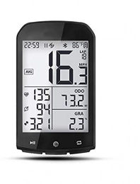FENGHU Fahrradcomputer FENGHU Funktions Fahrrad Kilometerzähler GPS Bike Tachometer Computer Fahrrad Bluetooth Wireless Stoppuhr Kilometerzähler Radfahren 2, 9 Zoll LCD-Display mit App