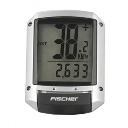 Fischer Fahrradcomputer FISCHER Tachometer, Silber, Uni