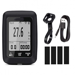 GPS Fahrrad Computer Bluetooth ANT + Wireless Fahrrad Stoppuhr Wasserdicht IPX7 Rennrad Kilometerzähler Fahrrad Tachometer