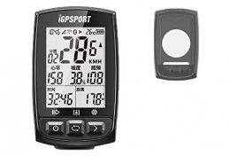 iGPSPORT Fahrradcomputer IGS50E Pack - BHN Vielseitiger GPS-Fahrradcomputer + Schwarze Schale