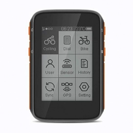 Lesrly-Cycle Zubehör Lesrly-Cycle GPS-Fahrradcomputer, drahtloser Navigations-Fahrrad-Tacho-Kilometerzähler, 2, 4-Zoll-LCD-Anzeige wasserdicht IP67, geeignet für alle Fahrräder