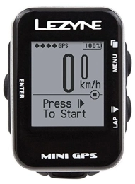 LEZYNE Fahrradcomputer Lezyne Computer Mini GPS, Schwarz, 1-GPS-MNI-V106