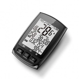 LINGJIA Zubehör LINGJIA Fahrrad Kilometerzhler GPS Fahrradcomputer Wireless Ipx7 Wasserdichtes Fahrrad Digitale Stoppuhr Fahrrad Tachometer Ant + Bluetooth 4.0
