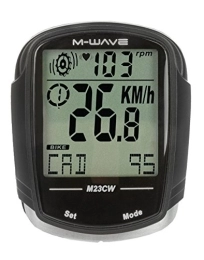 M-Wave M23CW Fahrradcomputer, schwarz