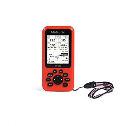 Matsutec GP-280 Handheld GPS Navigator/Marine GPS Locator Handheld High-Sensitivity GPS Receiver/Various Voyage Screens (Orange)