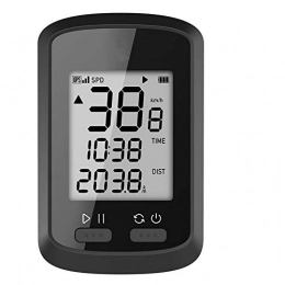 MCAA Fahrradcomputer, drahtloser GPS-Tachometer wasserdichtes Rennrad Mountainbike Fahrrad Bluetooth ANT +, mit Trittfrequenzrad