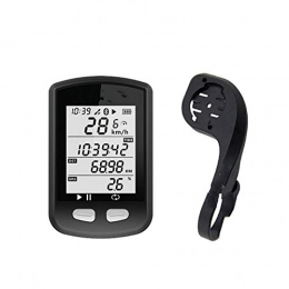 QIANMA Zubehör QIANMA Geschwindigkeitsmesser GPS - Aktiviert Fahrrad Computer Tachometer GPS Wireless Fahrrad Odometer Ble Ant +