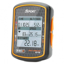 SYMTOP Fahrradcomputer Radfahren Tachometer wasserdicht GPS PC Analyse