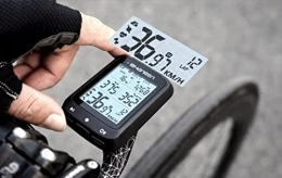 SHANREN Zubehör SHANREN Miles GPS Fahrradcomputer BLE & ANT+ Kabelloser Fahrradcomputer mit Leistungsschätzung, Automatische Hintergrundbeleuchtung, IPX7 Wasserdicht Fahrradtachometer …