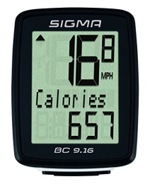 Sigma Sport Zubehör Sigma BC906 Topline Fahrradtachometer mit 9 Funktionen
