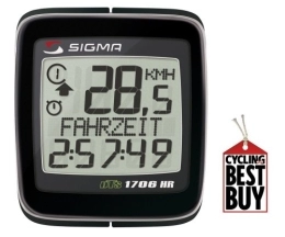 Sigma Sport Zubehör SIGMA SPORT Bike Computer BC 1706 HR inkl. Pulsfunktionen