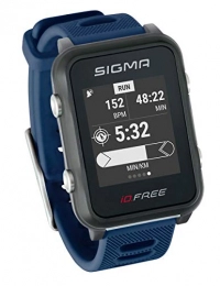 Sigma Sport Zubehör SIGMA SPORT iD.Free GPS Multisport-Uhr für Outdoor und Navigation, Smart Notifications, Geocaching, Pulsmessung am Handgelenk, wasserdicht, inkl. Fahrradhalterung