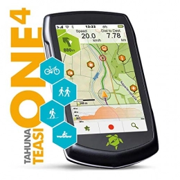 TAHUNA Fahrradcomputer TAHUNA TEASI ONE⁴ - Outdoor-Navigationsgerät mit Bluetooth, Kompass und Europakarte
