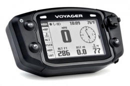 Trail Tech Zubehör Trail Tech 912–2020 Voyager Stealth Schwarz Moto-GPS Computer