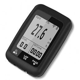 WCJ Fahrradcomputer Wireless, Fahrrad-Geschwindigkeitsmesser mit Hintergrundbeleuchtung Großer LCD-Display und automatischen Wake-up for Tracking-Riding Speed ​​Track Entfernung