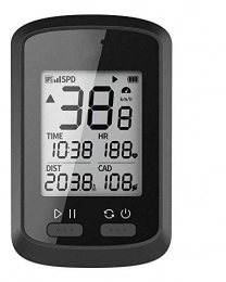 Wxxdlooa Fahrradcomputer Wxxdlooa Entfernungsmesser GPS-Fahrrad-Computer-G + Wireless Radfahren Speedometer Rennrad MTB Wasserdichtes Bluetooth Ant + Cadence Geschwindigkeit Fahrrad-Computer