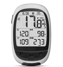 Wxxdlooa Fahrradcomputer Wxxdlooa Entfernungsmesser GPS-Fahrrad-Computer W-LAN Speedometer Bluetooth Ant Fahrrad-Entfernungsmesser Geschwindigkeit Trittfrequenzsensor Herzfrequenzmesser Optional