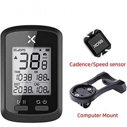 XIEXJ Fahrradcomputer XIEXJ Odometer IPX7 Wasserdichtes Racing MTB Fahrrad Bluetooth 5.0 ANT + Mit Speed ​​Cadence Sensor