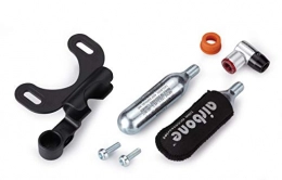 Airbone Fahrradpumpen Airbone Unisex – Erwachsene Kartuschen Pumpe Co² ZT-850 Fahrradpumpe, schwarz, 1size