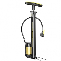 GYAM Fahrradpumpen Fahrradbodenpumpe mit Gauge - Hochdruck 160 PSI - Presta- und Schrader-Ventil-Fahrradpumpe - für Auto-Ball-Fahrrad, B
