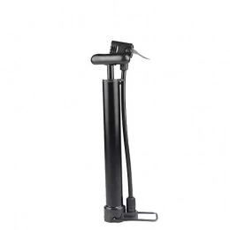 HLVU Zubehör HLVU Fahrradpumpe Mini Bike Pumpe enthält Mount Kit Fahrradluftpumpe for Berg- und Fahrräder 120 PSI Hochdruckkapazität Fahrradstandpumpe Fahrradzubehör (Color : Black, Size : 31cm)