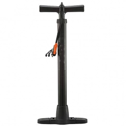 JIAGU Zubehör JIAGU Fahrradreifen Fahrrad Luftpumpe Hochdruckpumpe Fahrrad Mehrzweckpumpe Basketball Elektrische Fahrrad Tragbare Luftpumpe Ergonomische Fahrradpumpe. (Color : Black, Size : 25x60cm)