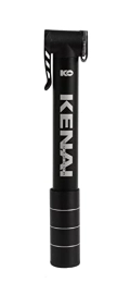 KENAI Outdoor Fahrradpumpen Kenai Outdoor Mini-Rahmenpumpe aus Legierung, 80 PSI, Aluminium, Schwarz