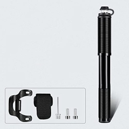 ZYLEDW Zubehör Mini-Fahrradpumpe, 160 PSI Hochdruck-Handpumpe mit Presta- und Schrader-Ventil, genaues schnelles Aufpumpen, kompakte und tragbare Fahrradreifenpumpe-Black