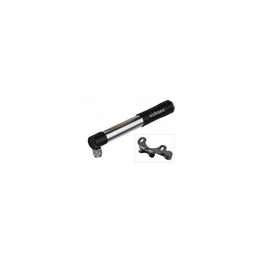 Unbekannt Fahrradpumpen Minipumpe Airbone ZT-505 AV, 185mm, schwarz inkl. Halter (1 Stück)