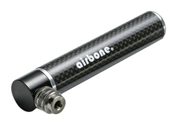 Unbekannt Fahrradpumpen Minipumpe Airbone ZT-706 AV, 99mm, carbon, inkl. Halter (1 Stück)