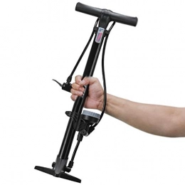 OUYA Fahrradpumpen OUYA Fahrrad ergonomische Fahrradbodenpumpe mit Messgerät, Hochdruck 160 PSI, Presta- und Schrader-Ventil-Fahrradpumpe