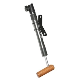 P2R (Zyklus) Mini-Radpumpe Beto Tiwood Farbe Titan Usin-Griff Holz T-8 bar mit Anschluss vp-vs