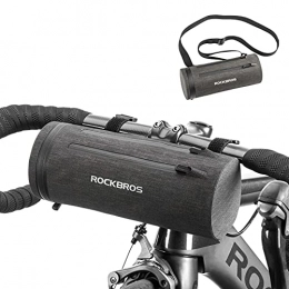 RockBros Fahrradpumpen ROCKBROS 100% Wasserdicht Lenkertasche / Rahmentasche / Umhängetasche Multifunktionale Fahrradtasche mit Schultergurt für MTB, Rennrad ca. 2L