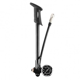 Sanfiyya Fahrradpumpe mit Manometer 300PSI Druck Tragbare Mini-Gebirgsfahrrad-Pumpen-Fahrrad-Air Federgabel und Hinterradfederung Pump
