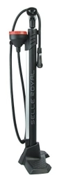 Selle Royal Fahrradpumpen Selle Royal Unisex-Erwachsene Volturno Premium Bike Standpumpe, schwarz, Medium