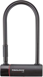 Trelock  Trelock Unisex – Erwachsene Bügelschloss-2232025900 Bügelschloss, Schwarz, One Size