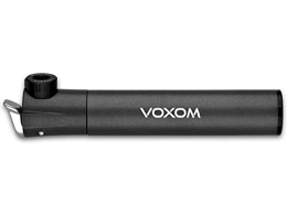 Voxom Fahrradpumpen Voxom CNC-Minipumpe Pu6 schwarz, 5, 5 Bar Luftpumpe, One Size